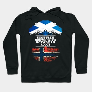 Scottish Grown With Norwegian Roots - Gift for Norwegian With Roots From Norway Hoodie